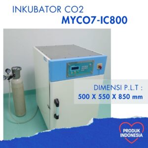 MYCO7-IC800 Inkubator CO2 Laboratorium 80L – CO2 Incubator 80 Liter