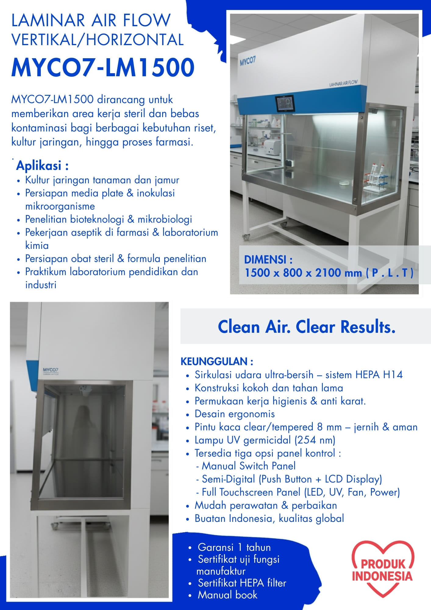 Katalog LAF LAMINAR AIR FLOW MYCO7-LM1500 ganesha mycolab p1 (2)