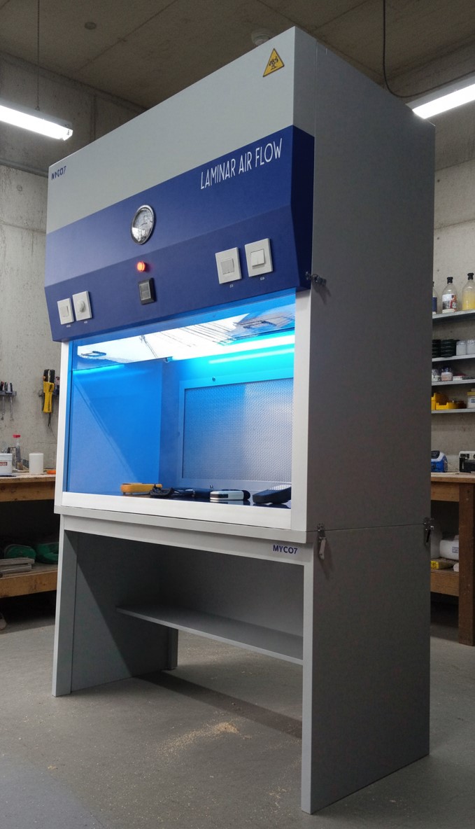 LAF LAMINAR AIR FLOW MYCO7 HLM120 GANESHA MYCOLAB 2024 P10