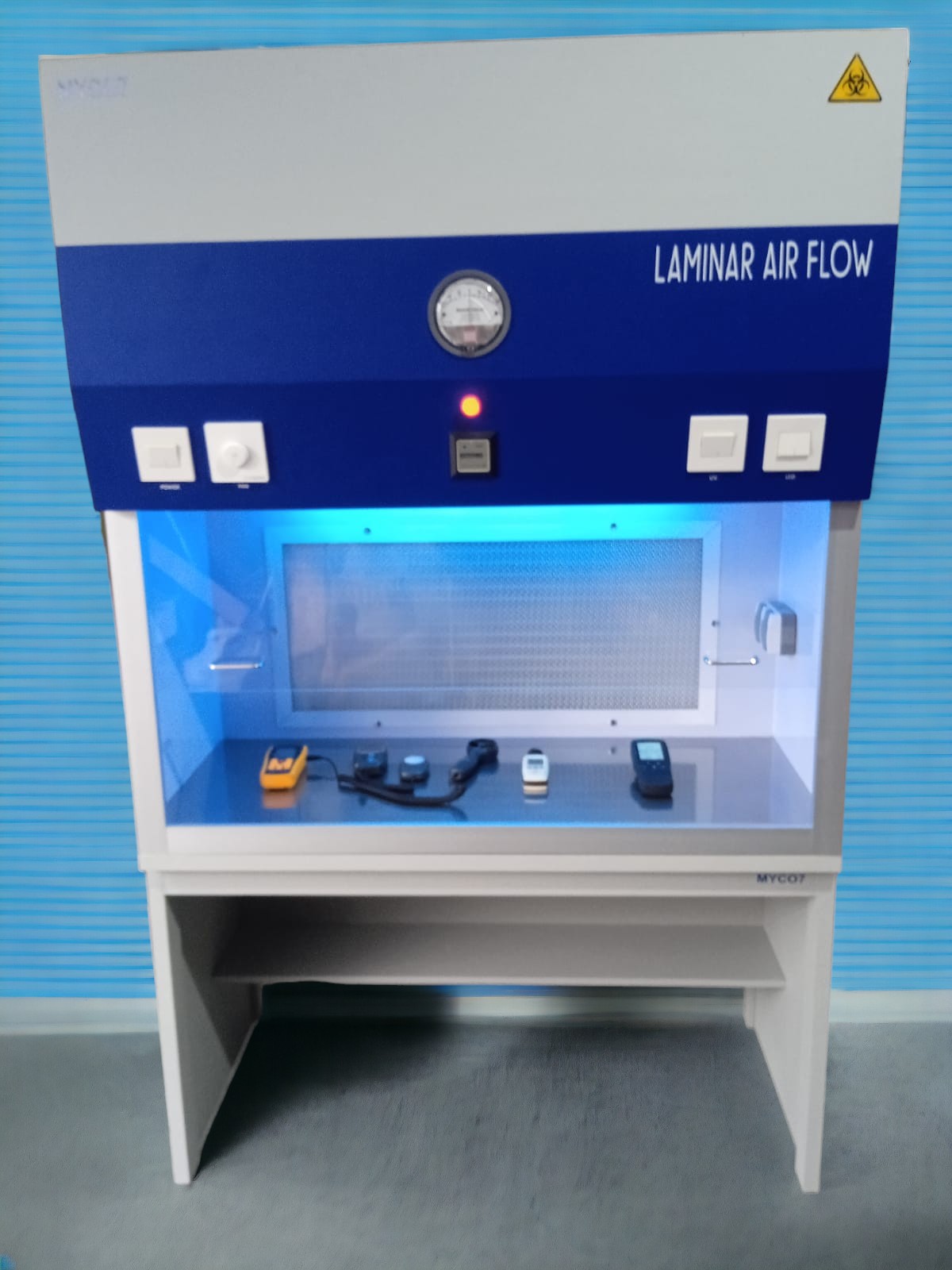 LAF LAMINAR AIR FLOW MYCO7 HLM120 GANESHA MYCOLAB 2024 P7