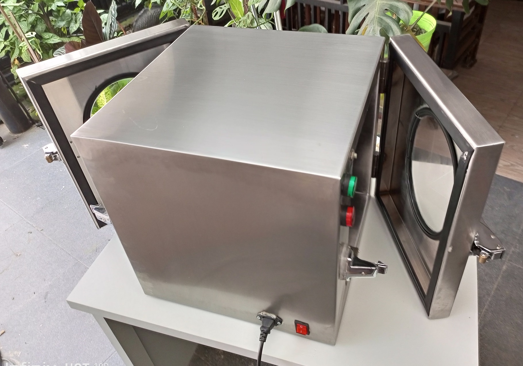 passbox Interlock MYCO7-M600 Stainless Steel 304 60×60×60 cm ganesha mycolab P8